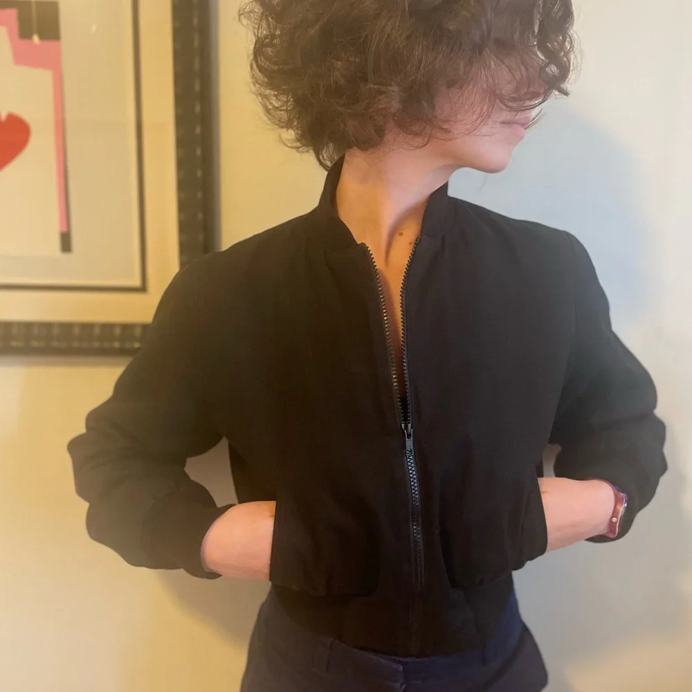 [XS-S] Rare Vintage Kate Bush “Babooshka” Bomber Jacket MINT CONDITION - Picture 8 of 9